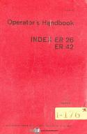 Index-Index Wells 701, 702 703 752 753 & 805, NC CNC Milling, Service & Parts Manual-701-702-703-753-04